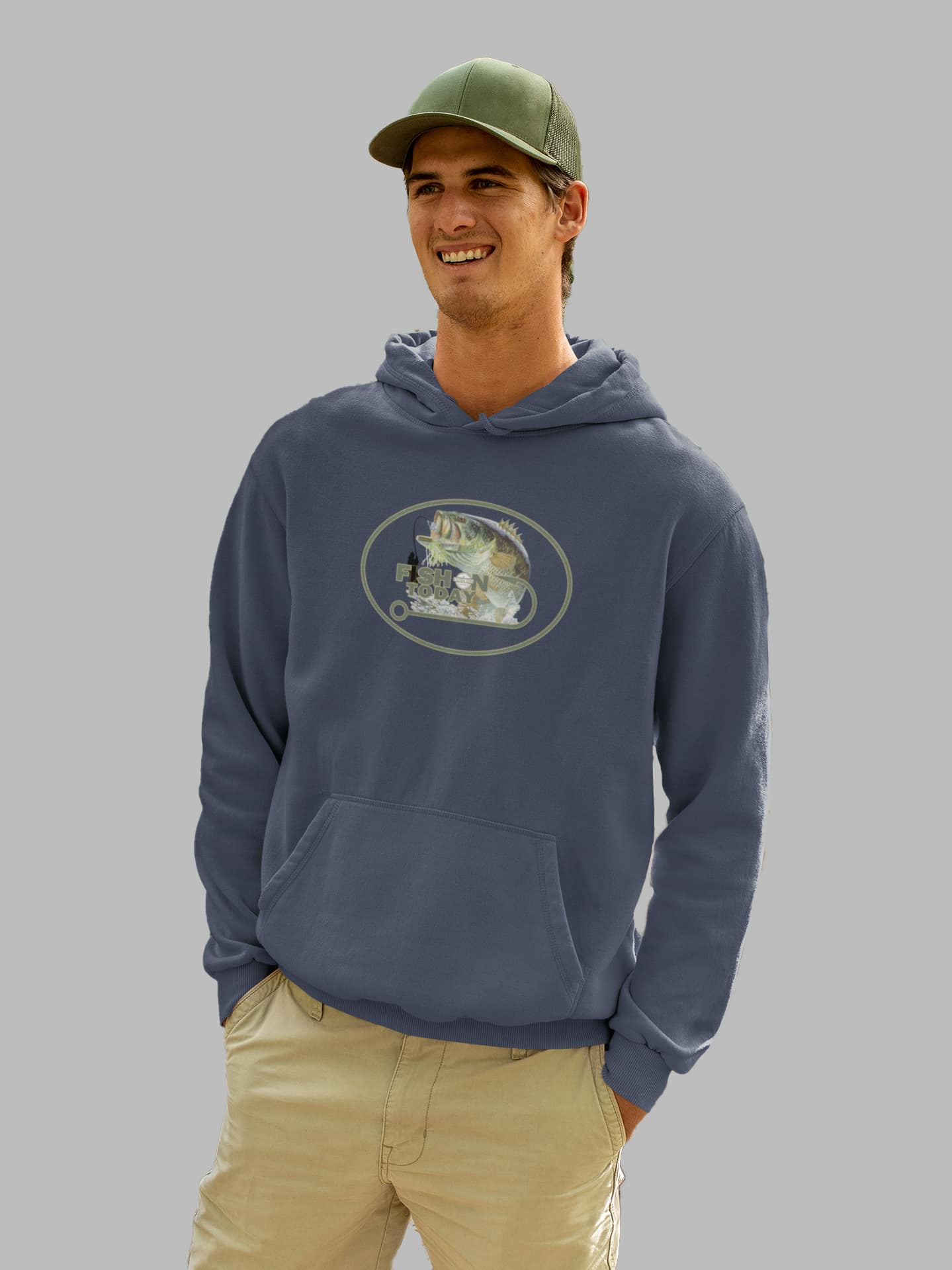 Big Bass Attack Hoodie | FISH ON TODAY